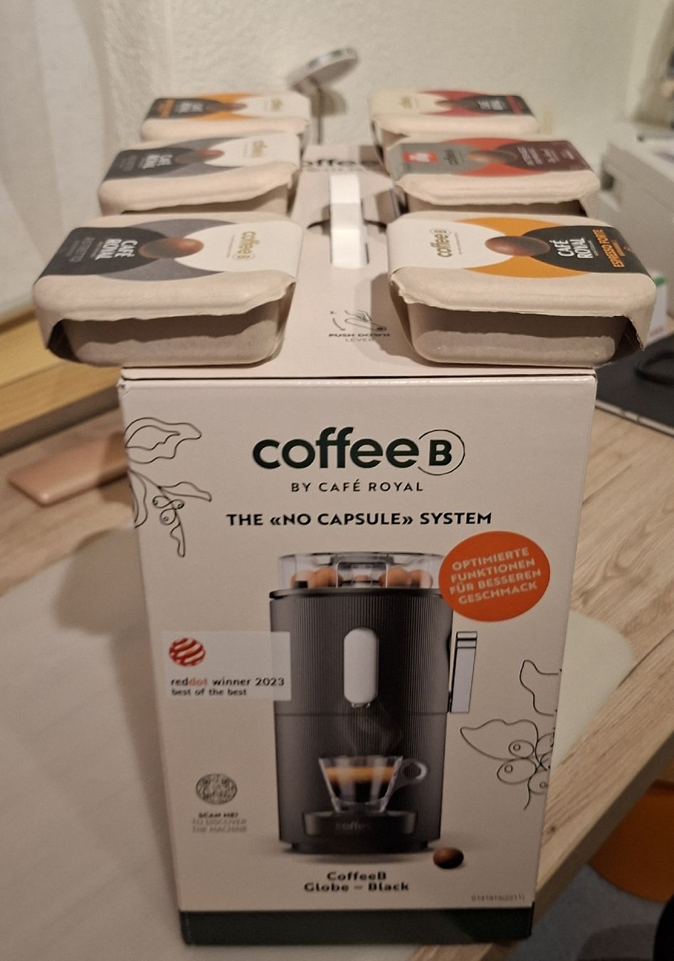 Coffee B Macchine per caffè & Macchine per espresso: Neue Kaffeemaschine Coffe B schwarz – Nuovo e nell'imballaggio originale da Hunzenschwil venduto da donata70 2