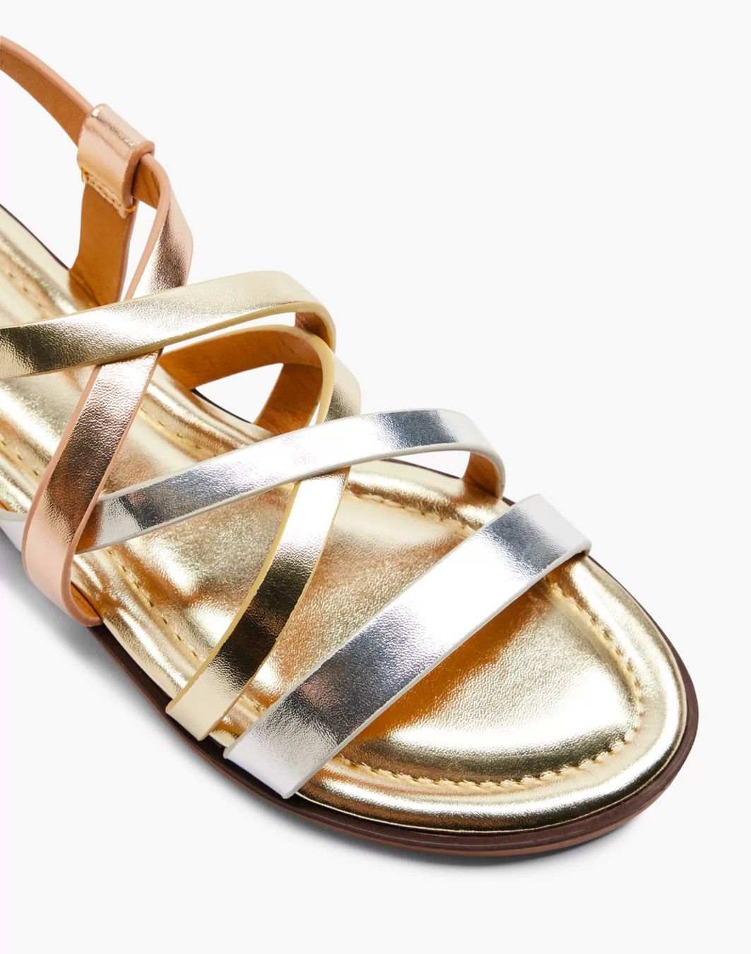 Dosenbach Damenschuhe: NEU Gr 39 Sandalen Gold Silber Bronze – Neu (gemäss Beschreibung) aus Rickenbach b. Wil von sunneschii_ 1
