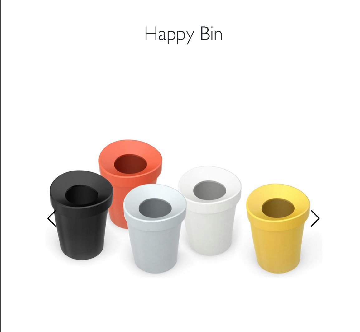 Cestini per rifiuti: Vitra Happy Bin nur DECKEL - neu! – Nuovo e nell'imballaggio originale da St.Gallen venduto da Isnisodo 5