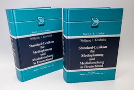 Standard-Lexikon Mediaplanung, W. J. Koschnick, top Zustand