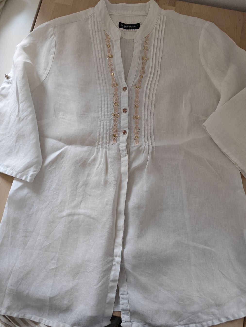 Camicette: Camicia 100% lino 40 – Usato da Biasca venduto da Giampy38