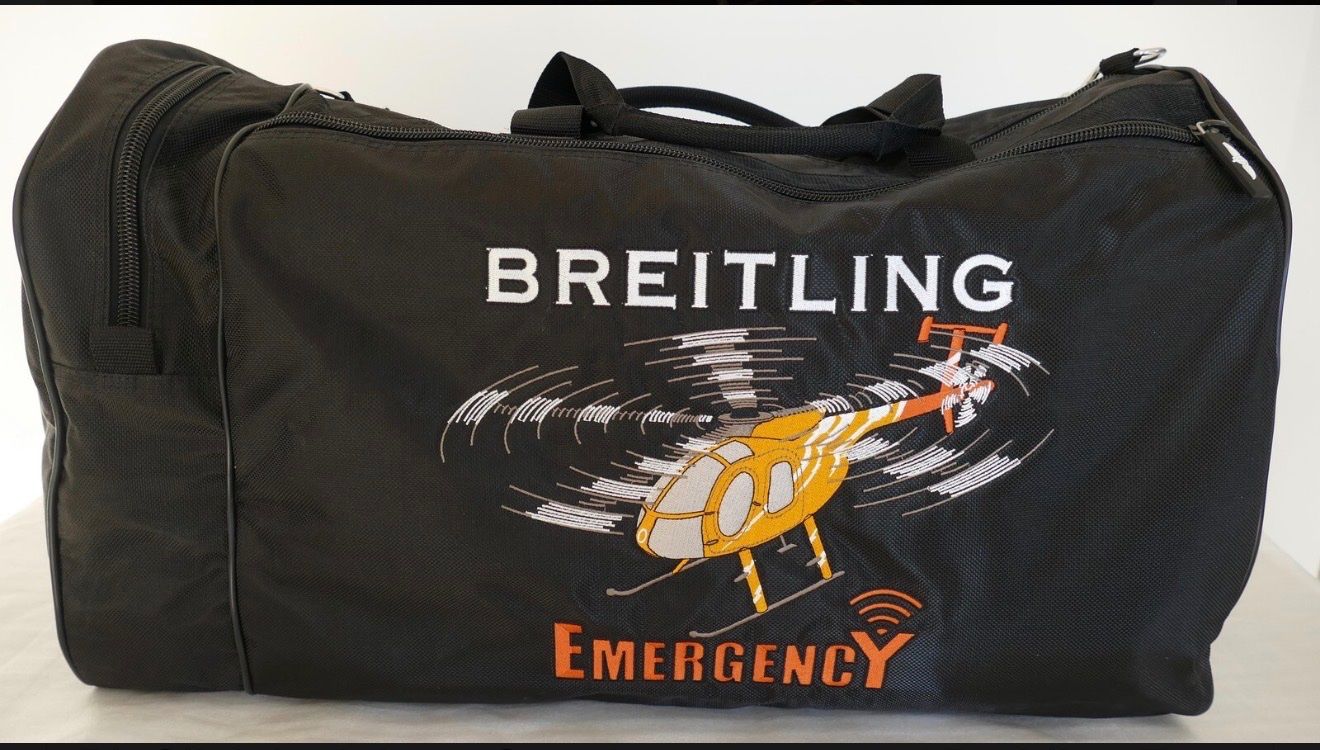 Breitling Taschen: Breitling Reisetasche mit Helikopter Motiv – Neu (gemäss Beschreibung) aus Bettlach von val_95hq