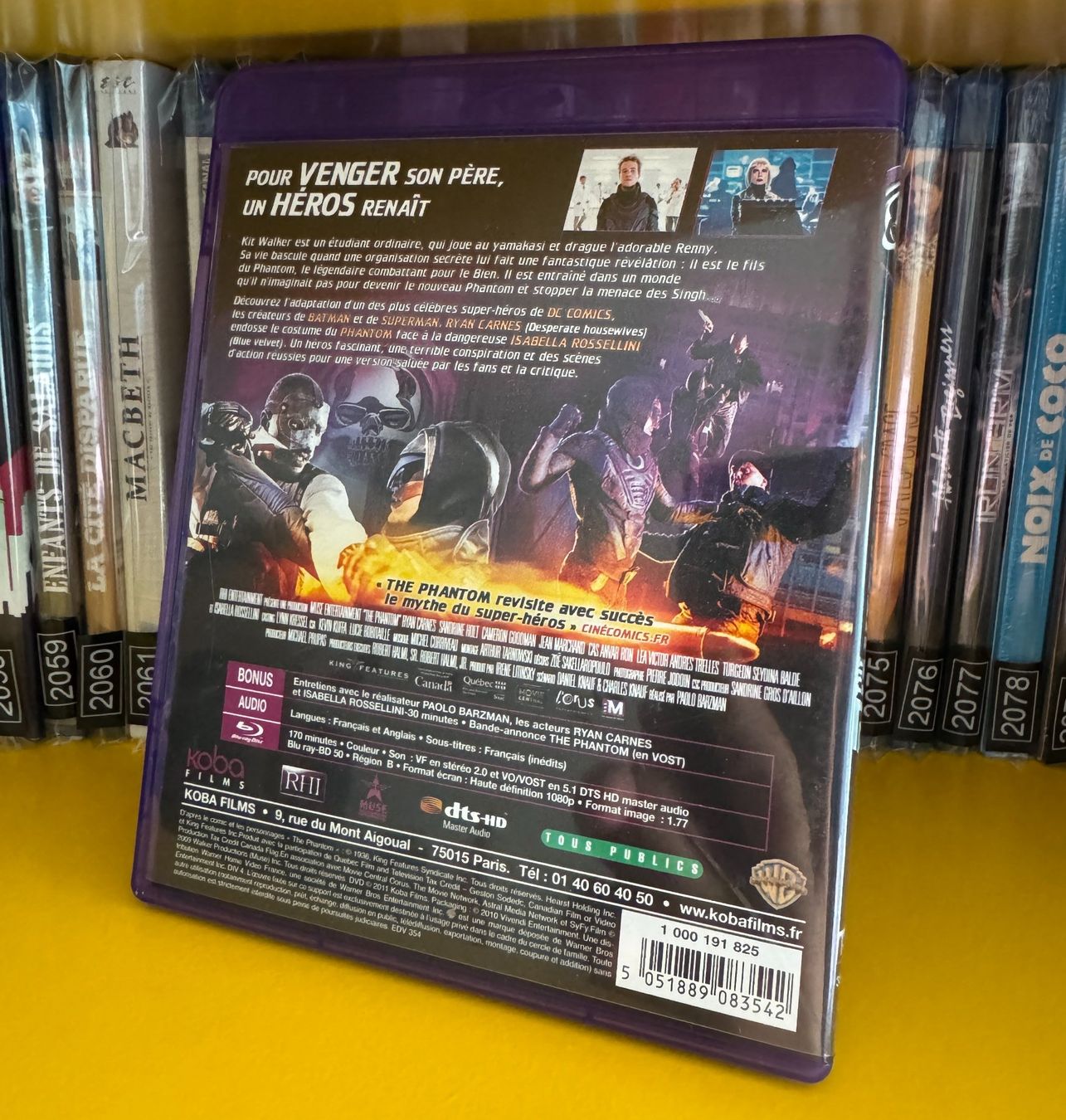 Tutti i DVDs: The Phantom (2009) - Blu-ray – Usato da Semsales venduto da __Florian__ 2