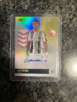 Sammelkarte Topps Finest Lois Openda Autogramm