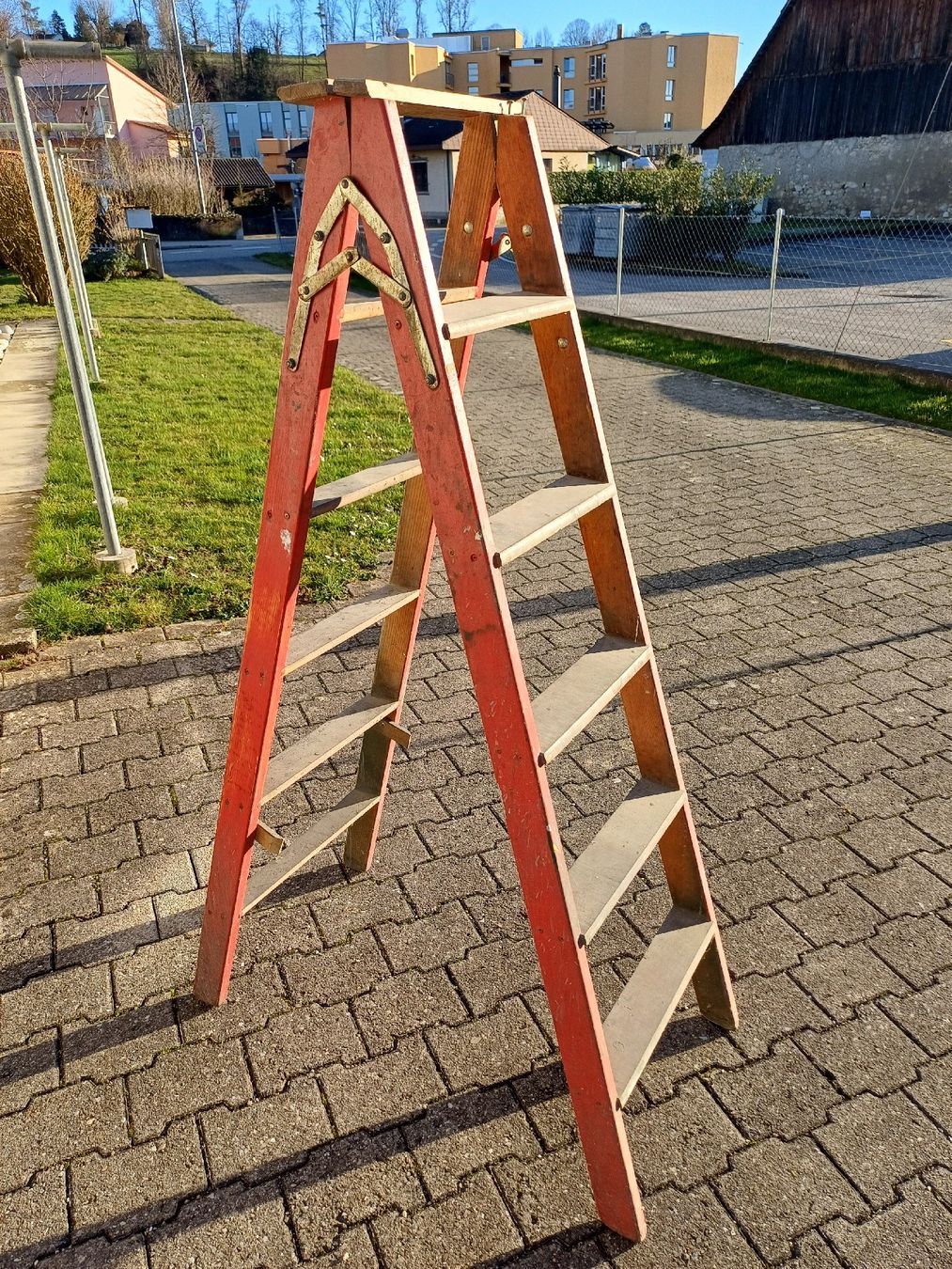 Leitern: Holz Bockleiter – Gebraucht aus Aarwangen von
