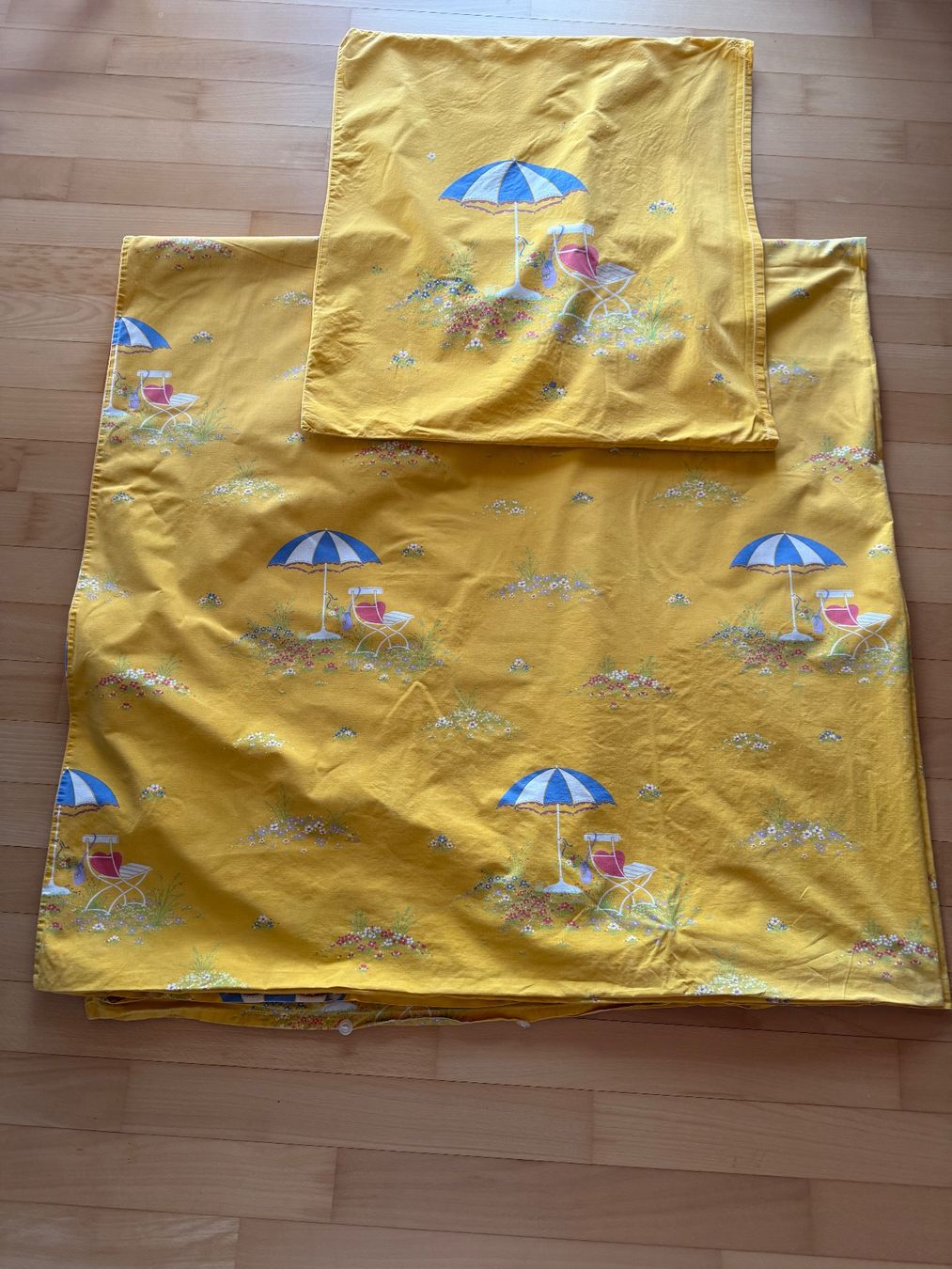 Biancheria da letto: Bettwäsche ca 200x200 und 65x65cm – Usato da Wallbach venduto da 10merlin 1