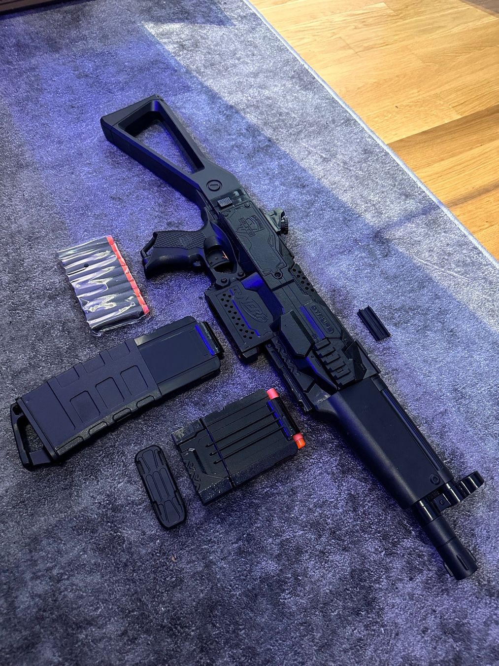 Nerf Stryfe custom Black Bodykit (Gebraucht) in Fislisbach für CHF 40 ...