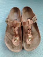 Birkenstock Gizeh Braided Cognac
