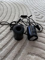 Marmor Tischleuchte schwarz, Top Zustand