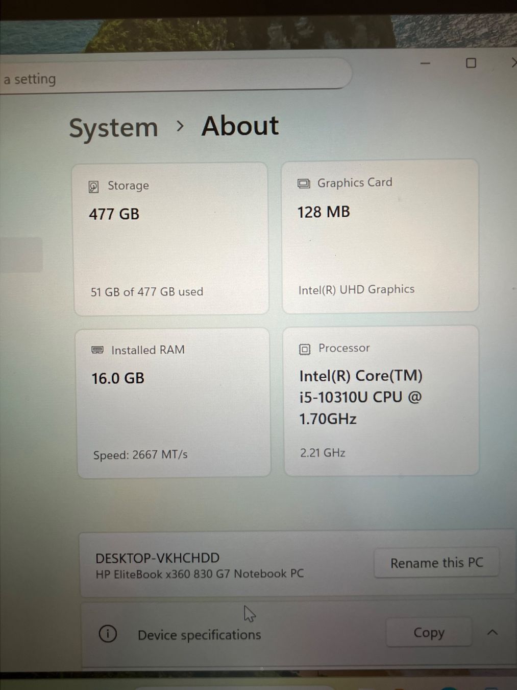Hewlett Packard Notebook: HP Elitebook x 360 830 G7 – Usato da Lausanne venduto da mr.v 5