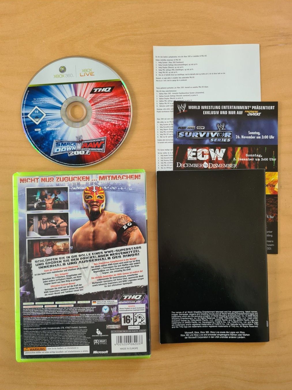 Giochi: WW Smack Down vs. Raw 2007 (Xbox 360) – Usato da Oberwil BL venduto da Spieltopia 1