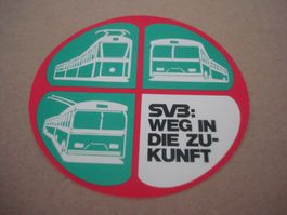 Kleber: Städt. Verkehrsbetriebe Bern / Vintage