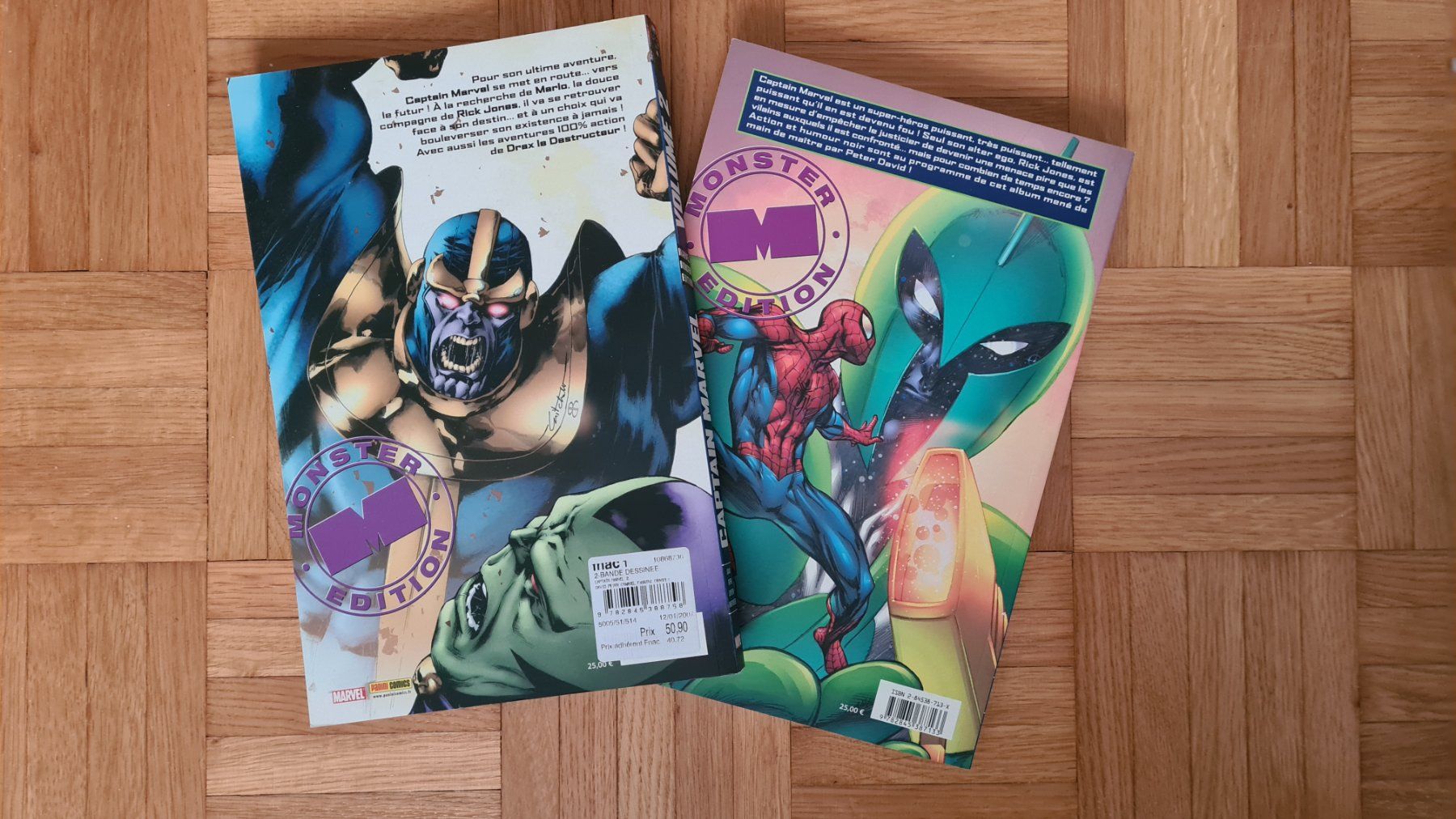 BD: Captain Marvel (Lot de 2, Marvel Monster) – D'occasion à Genève par fab2401 2