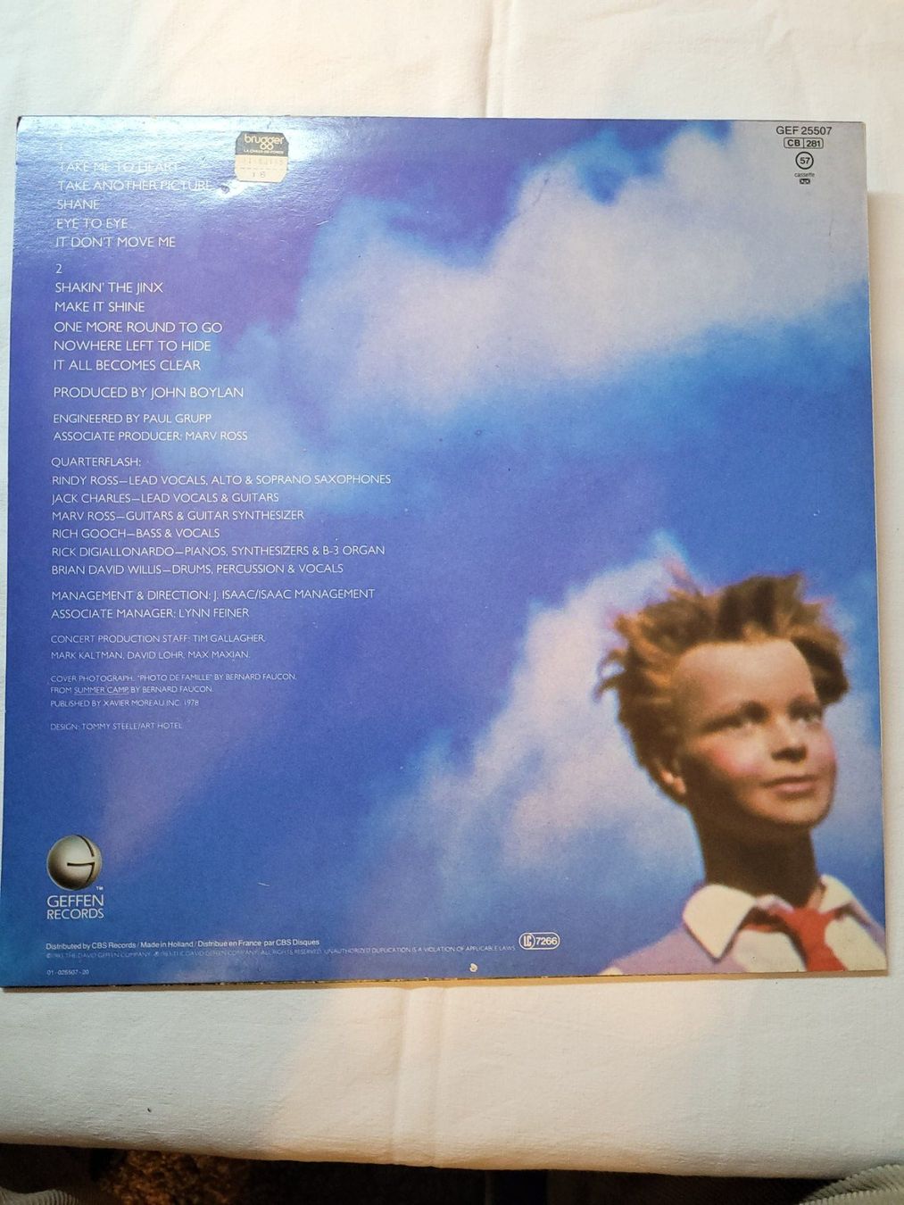Schallplatten: Vinyle Quarterflash "Take Another Picture" 33t – Gebraucht aus La Chaux-de-Fonds von reu_kx5l 1