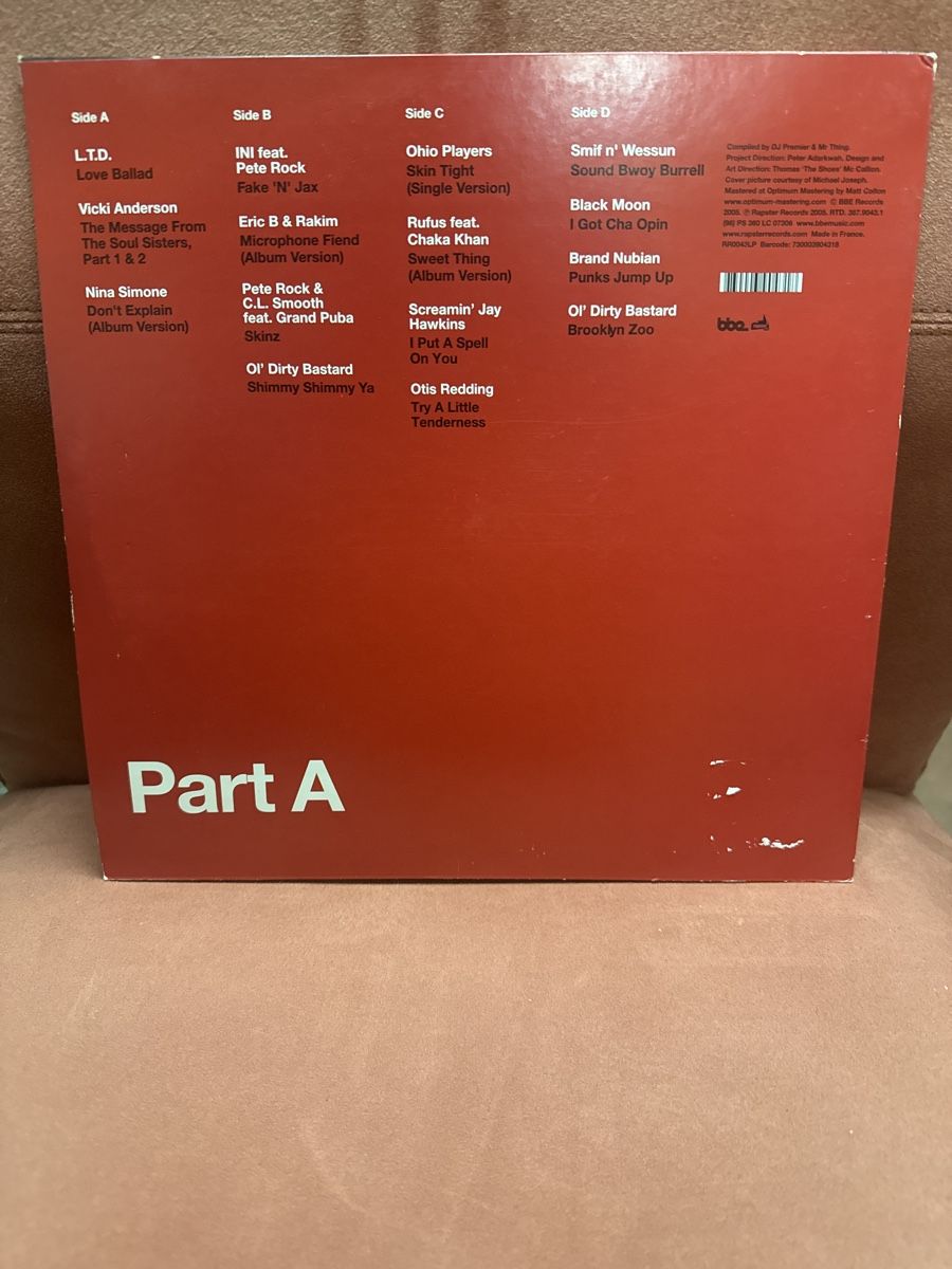 Schallplatten: Vinyl Hip Hop "The Kings" – Gebraucht aus Seigneux von 1525Nas 1