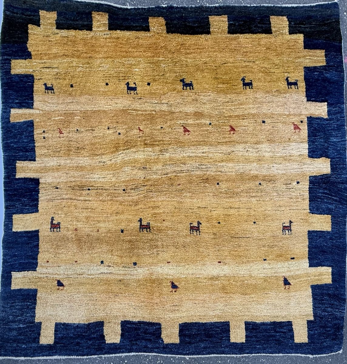 Teppiche: Wunderschöner Perserteppich Gabbeh 244x230(Frisch gewaschen) – Gebraucht aus Sempach von Star7