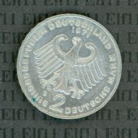 DEM___2.00 1971D Adenauer -vz 2 Deutsche Mark