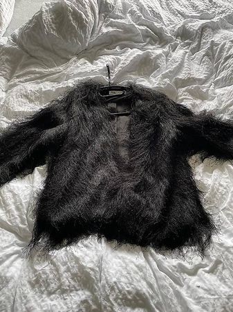 Jacke schwarz Zara Grösse S