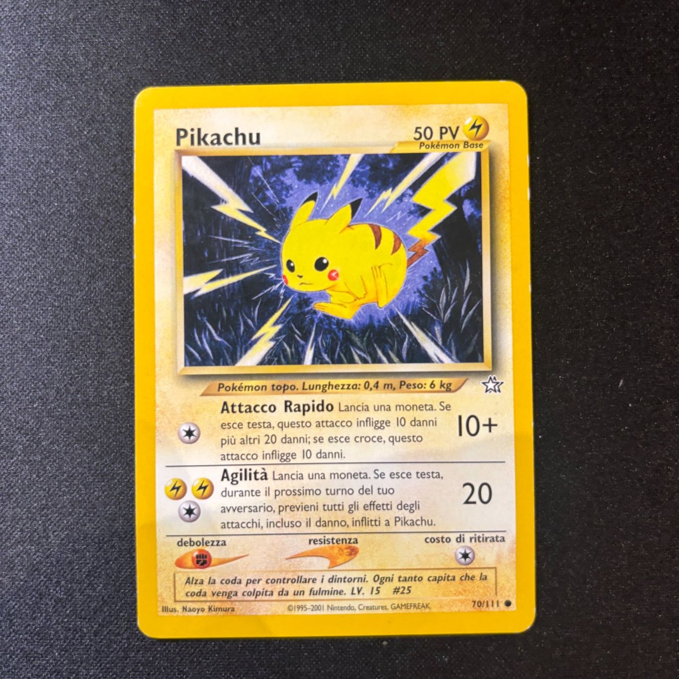 Pokémon Sammelbilder & Trading cards: Pokémon - Pikachu - 70/111 – Gebraucht aus Ambrì von Luk_wnr7