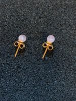 Ohrstecker Rosenquarz, 5mm