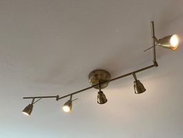 IKEA Lampe (Barometer) Deckenschiene mit 5 Spots