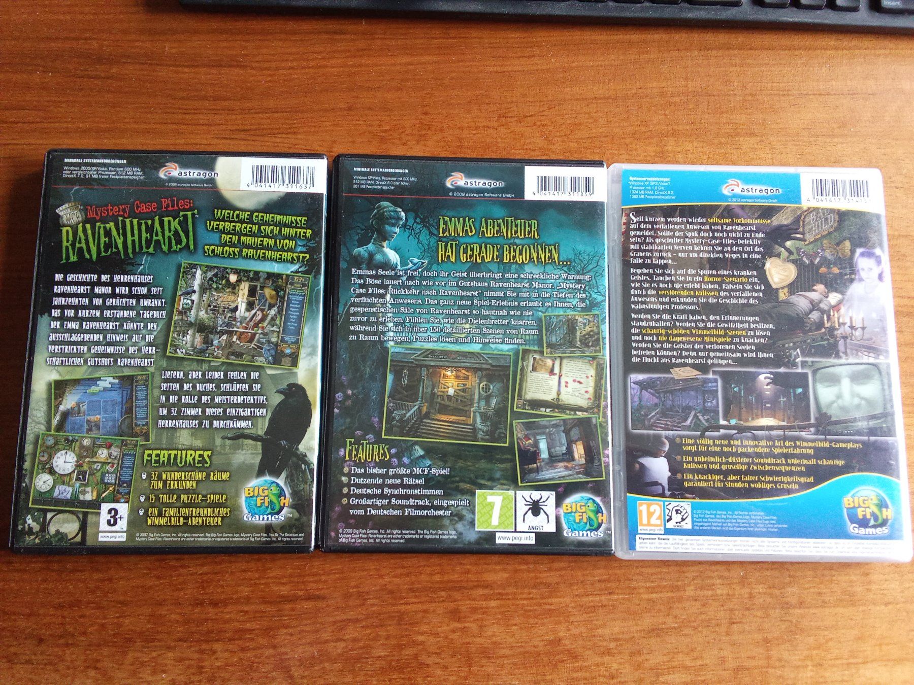 Jeux: Mystery Case Files Ravenhearst PC CD 3er Set – D'occasion à Siblingen par Jayuah 1