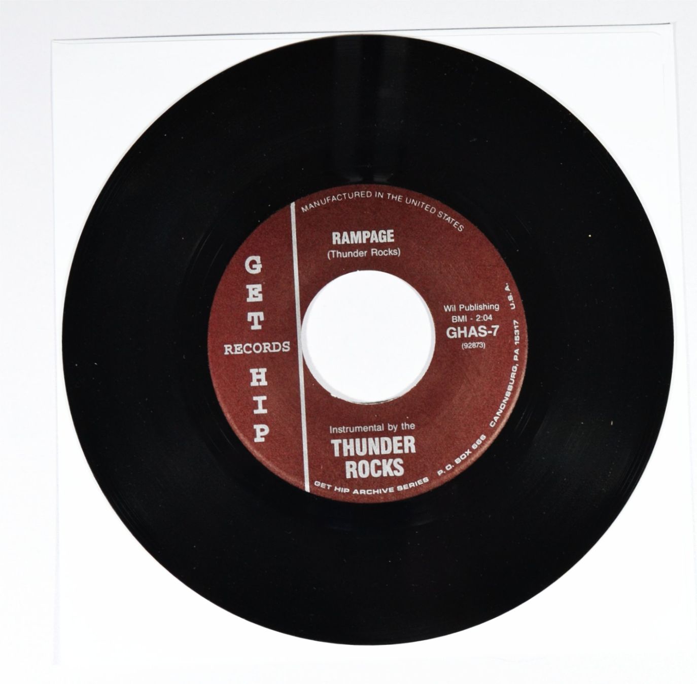 Schallplatten: Single: THUNDER ROCKS - Rampage / Bugle Rock – Gebraucht aus Frenkendorf von Yard-Sale-2000 2