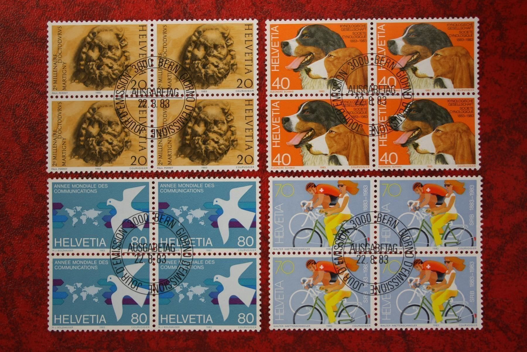 Tous les timbres: 1983: 701-704 4er-Block ET – D'occasion à Deitingen par Lglobi