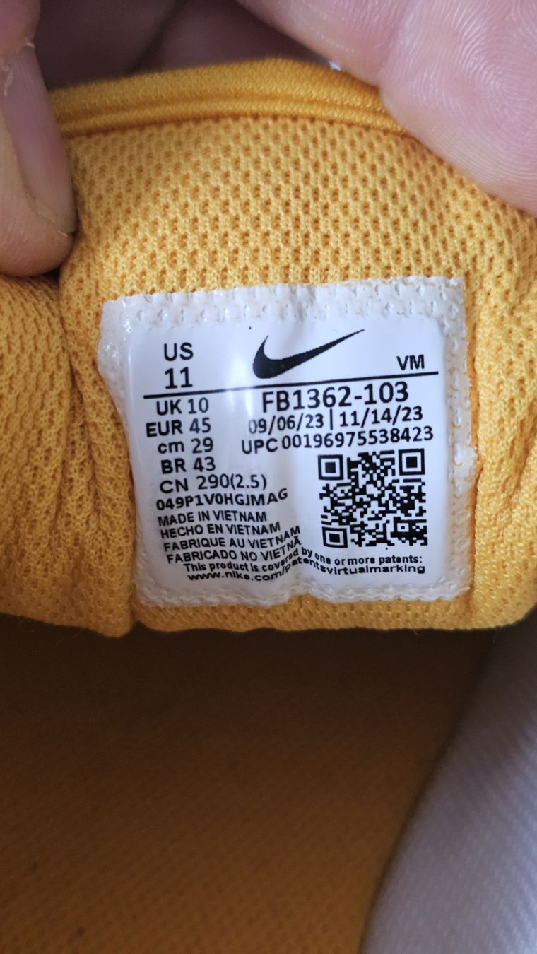 Scarpe da uomo: Nike Air Force 1, pointure 45, comme neuf – Usato da Penthalaz venduto da benybeny11 3