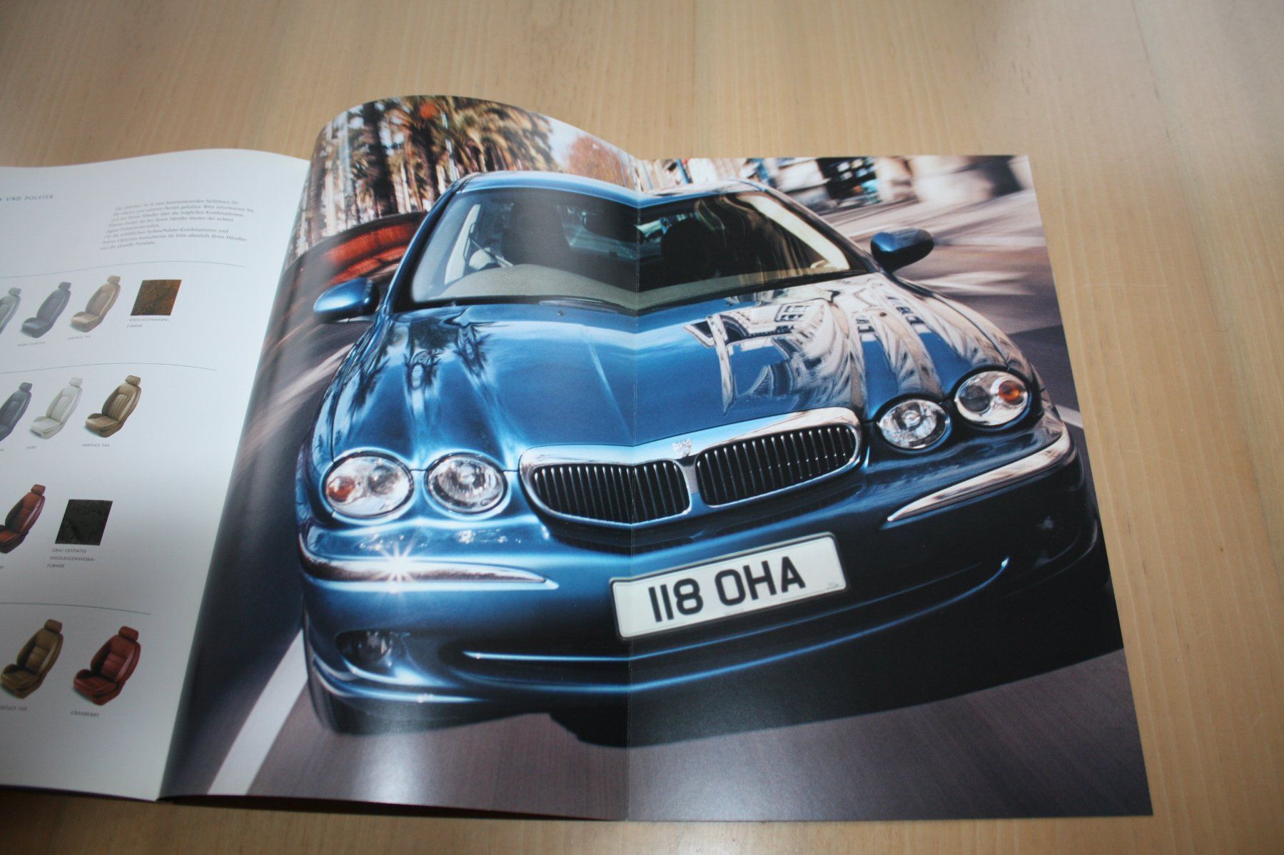 Jaguar Documenti: Jaguar S-Type CH-Broschüre/Prospekt Farben  11/2002 – Usato da Wikon venduto da erwin400 7