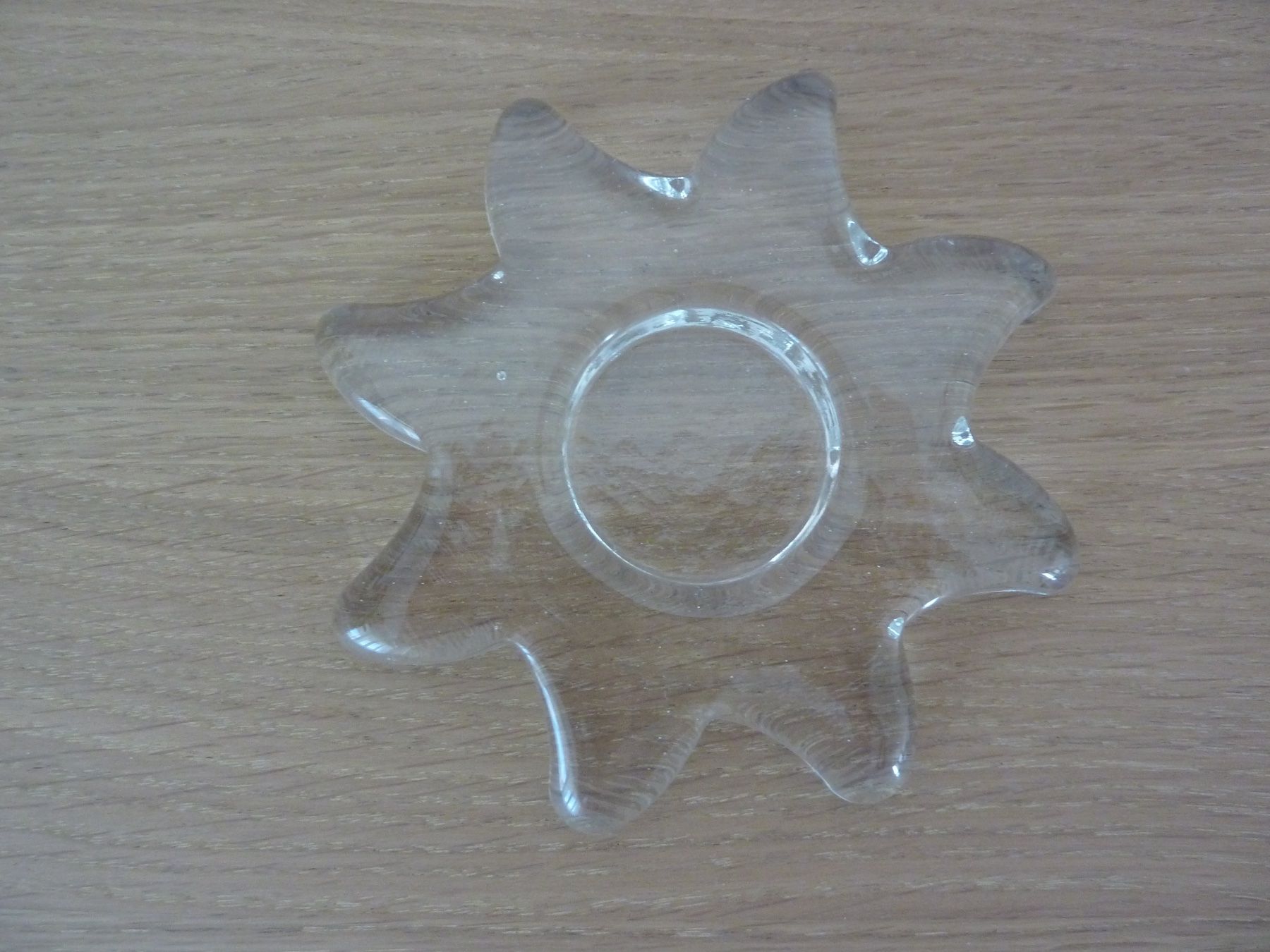 Glasi Hergiswil Portacandele: Glasi Hergiswil Teelicht Sonne – Usato da Allschwil venduto da millefiori3 3