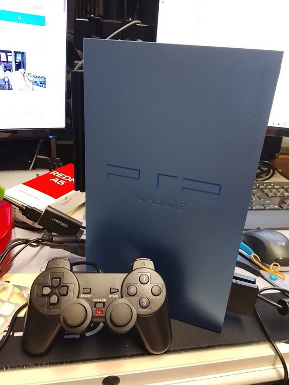 PlayStation 2 PS2 Slim Azure Blue - Limited Edition! (Gebraucht) in ...