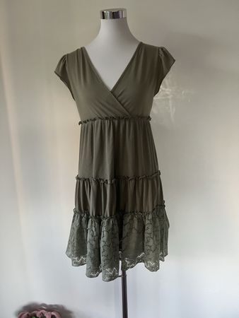 Kleid JACQUELINE de ROCHET Grösse L khaki
