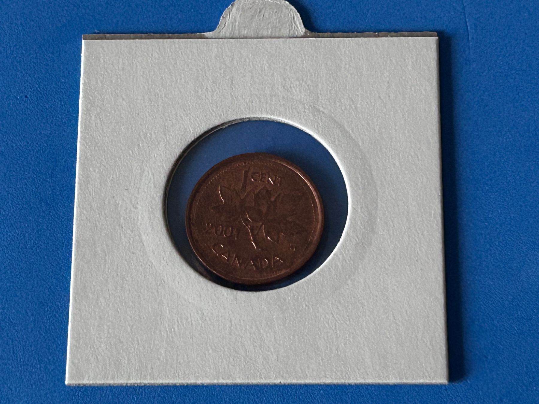Tutti le monete: Canada - 1 Cent 2001, circulated – Usato da Corcelles NE venduto da AJKader 5