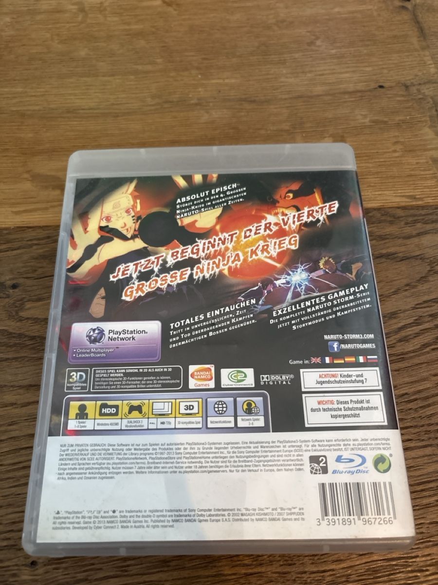 Spiele: Naruto Shippuden: Ultimate Ninja Storm - PS3 - Top Zustand – Gebraucht aus Zürich von hiddentreasures_zh 1