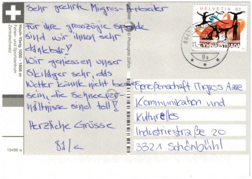 Cartoline postali: Hoch-Ybrig - 6 Bild AK – Usato da Binningen venduto da Mountainrider 1