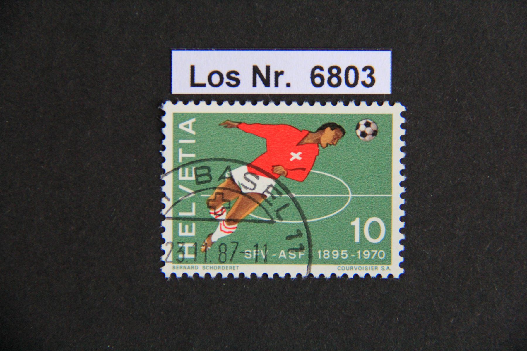Tutti i francobolli: CH 1970 Ortsstempel mit Datum                       Los 6803 – Usato da Volken venduto da jukon65