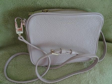 Schultertasche COCCINELLE sandfarbig, Umhängetasche,  Masse: