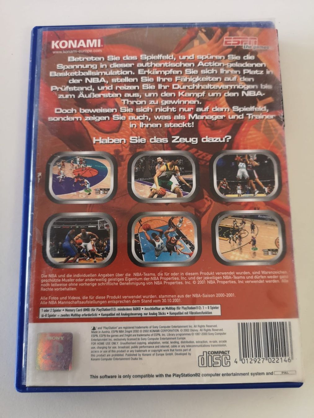 Giochi: NBA 2 Night 2002 (PS2) – Usato da Herisau venduto da Seyashop1 2