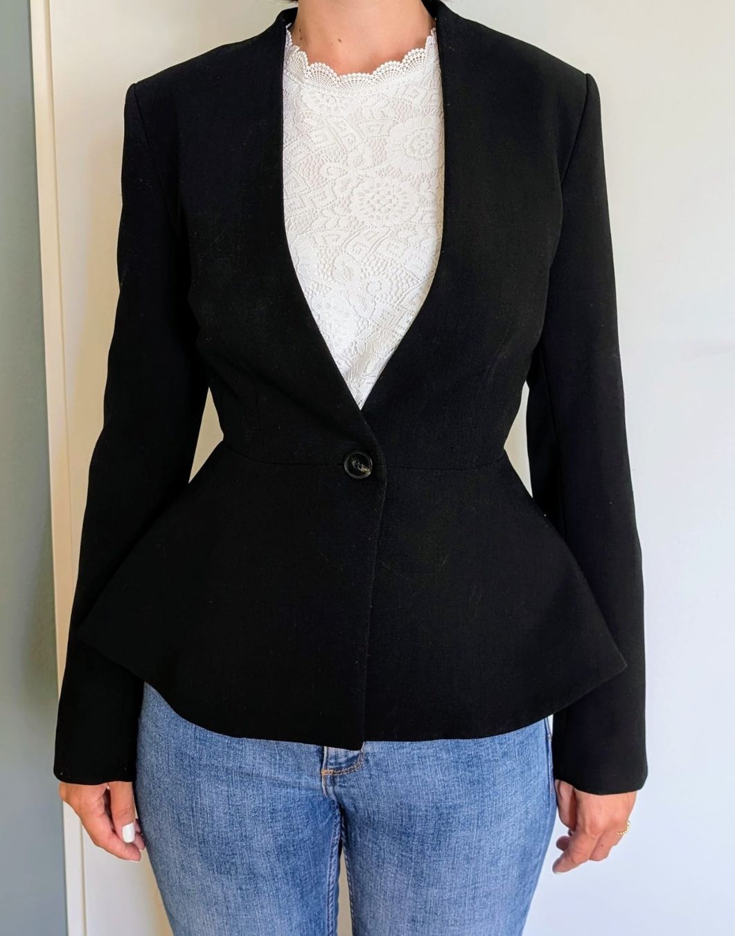 H&M Giacche: Schwarzer Blazer – H&M – Größe 32 – Usato da Winterthur venduto da Arkadii 5