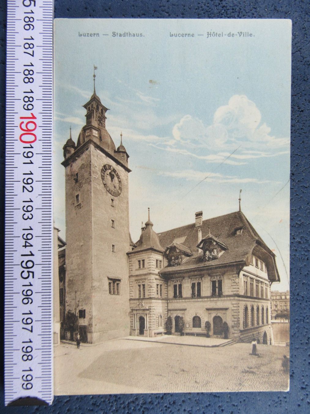 Cartoline postali: LUZERN AK STADTHAUS BELEBT LU – Nuovo (secondo la descrizione) da Ettingen venduto da Hausi4711