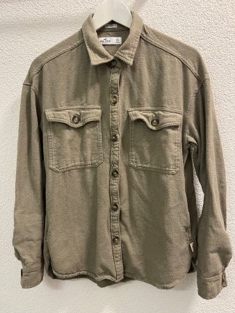 Hollister Hemd olivgrün Grösse XS