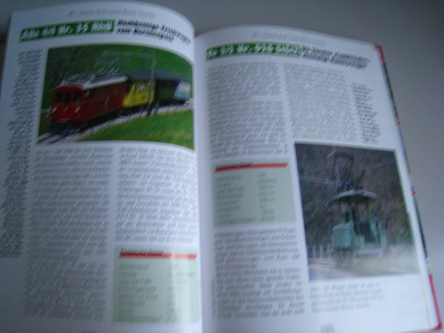Libri: Historische Loks + Triebwagen 1+2, Edition Lan 2013 + 2014 – Usato da Buchs ZH venduto da swiss-train 4