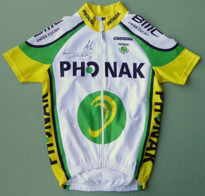 schönes vintage Team PHONAK BMC ALEXANDRE MOOS Velotrikot | Kaufen auf ...