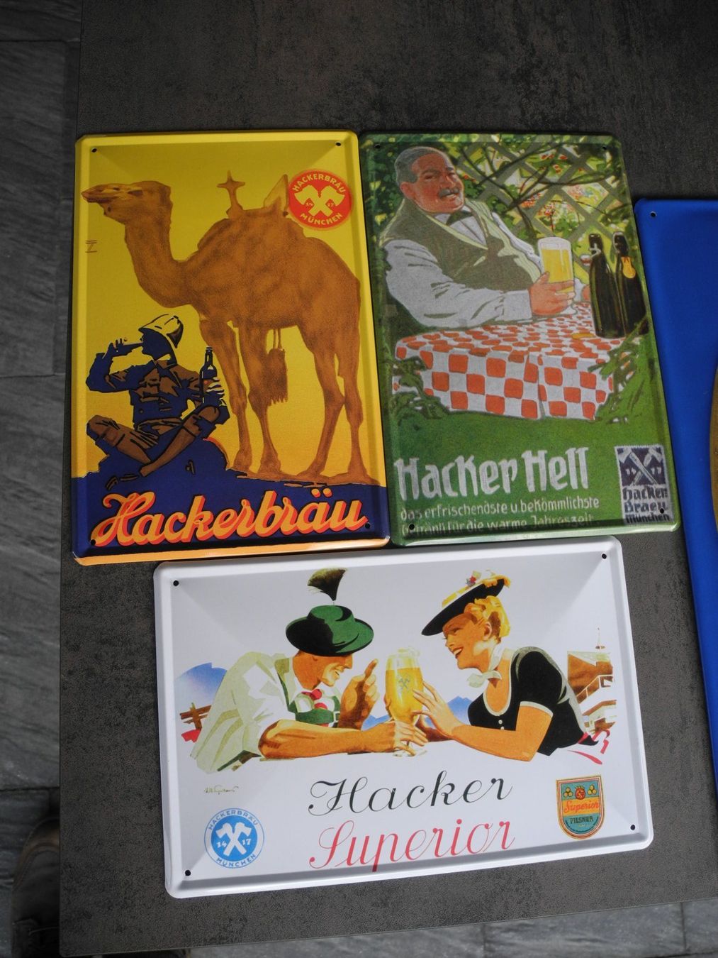 Schilder: 5 BIERSCHILDER – Gebraucht aus Reinach AG von Huckleberrysix 1