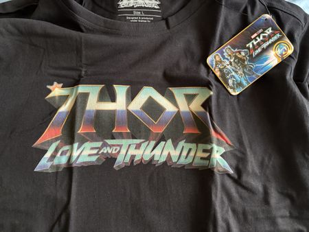 SHIRT THOR love and thunder NEU