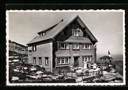Ebenalp, Berggasthaus Ebenalp im Schnee