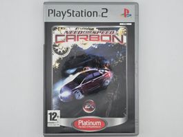 Need for Speed Carbon & Hot Pursuit 2 PS2 Spiel mit Hülle