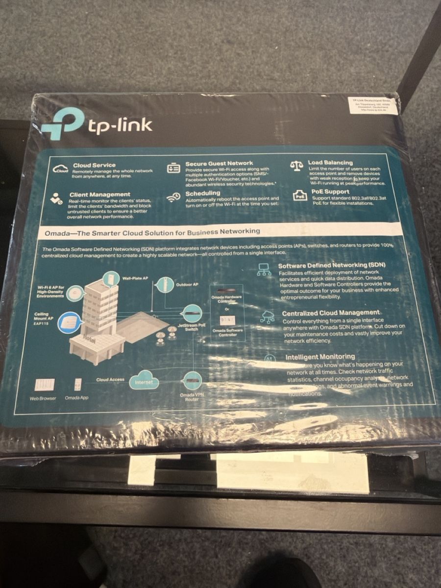 TP-Link WiFi: tp-link Omada Accespoint – Nuovo e nell'imballaggio originale da Bülach venduto da Dragana1996 1