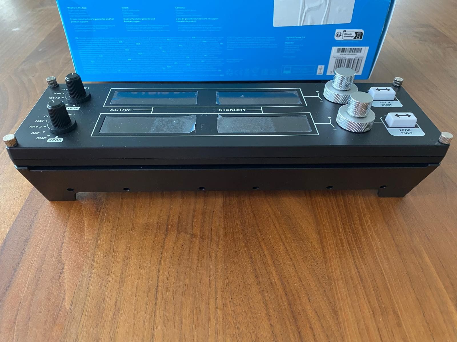 Steuerung: Logitech Simulation Controller G Saitek Radio Panel – Neu (gemäss Beschreibung) aus Galgenen von Testus 2
